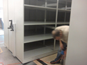 High Density Mobile Shelving installation, moving and Repair